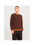 Пуловер Jack & Jones, коричневый - фото
