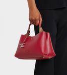 T Timeless кожаная сумка-тоут Tod's, Rosso Borgogna + Lenticchia - фото 6