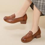 Лоферы женские Okahui, коричневый - фото 7