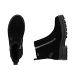 Rieker Черные ботинки на щиколотку - фото 9