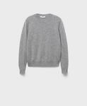 Женский кашемировый свитер MANGO, Medium Heather Gray - фото 4
