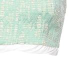 Топ кроп с жаккардовым узором PINKO, зеленый - фото 7