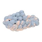 Домашние сланцы Xiang Ning Pai, бело-синие - фото