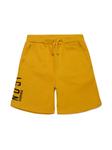 DSQUARED2 KIDS спортивные шорты Icon с логотипом, желтый - фото
