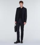 Шерстяной костюм Zegna, синий - фото 2