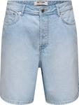 Джинсовые шорты ONLY & SONS, светло-синий - фото