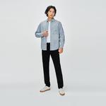 Lee Мужская рубашка светло-голубого цвета - фото 3