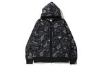 Толстовка Bape унисекс A Bathing Ape, черный - фото 3
