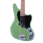 Бас-гитара Valiant Guitars Jupiter, оливковый цвет, эффект потертости - фото