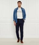 Шерстяные брюки-чинос Regular fit Paul&Shark, синий - фото 2