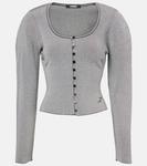 Вечерний кардиган Jacquemus, Dark Grey - фото