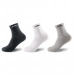 Лининг Носки до середины икры Унисекс 3 пары, Черный/Белый/Серый - фото 10