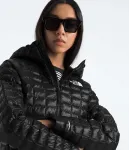 Женская куртка с капюшоном THERMOBALL The North Face, TNF Black - фото 3