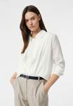 Блуза comma Button-down blouse, Weiß/White - фото 5