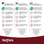 Простыня на резинке beties BasicSoft, красный - 90-100 х 200 см - фото 8