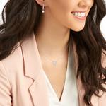 Женское металлическое колье Una Swarovski - фото 8