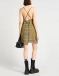 Мини-платье Palm Angels, зеленый - фото 4