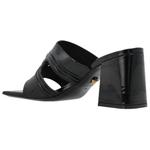 VERSACE Сланцы Slide 8,5 см женские black - фото 5