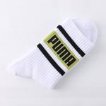 PUMA Носочки до колена Unisex белые и желтые - фото 7