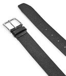 Ремень мужской Boss кожаный классический, черный - фото 2