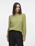Блуза VILA, зеленый - фото 3
