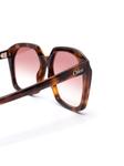 Chloé Eyewear солнцезащитные очки Salome, коричневый - фото 2