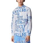 Мужская рубашка SS23 VERSACE JEANS COUTURE, белый - фото 4