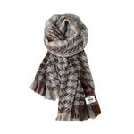 Jeep Вязаный шарф унисекс, 2 Pack (Blue Gray+Black) - фото 3