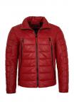 Куртка Lederjacken24 Leather jacket, Rot/Red - фото 2