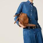 Джинсовая рубашка MIU MIU, синий - фото 5