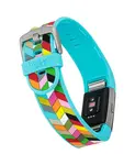Силиконовый ремешок Blue Ziggy от French Bull для Fitbit Charge 2 WITHit - фото 2
