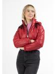 Женская куртка красного цвета myMo - фото 3