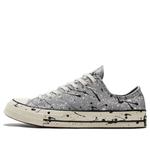 Кроссовки chuck 70 low 'archive paint splatter' Converse, серый - фото
