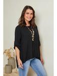 Блуза Curvy Lady, черный - фото 2
