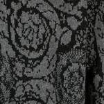 Свитер Barocco Intarsia VERSACE, черный - фото 6