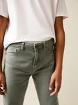 Next Джинсы Regular цвета хаки - фото 6