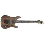 Schecter OMEN ELITE-6 FR Угольный + Чехол - Floyd Rose CHAR Электрогитара - СОВЕРШЕННО НОВАЯ - фото