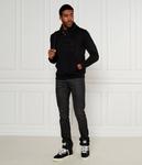 Толстовка мужская Karl Lagerfeld с надписью и капюшоном, черный - фото 2