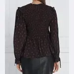 Блуза свободного кроя Pepe Jeans London, коричневый - фото 3