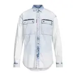 DSQUARED 2 Мужская модная вестерн рубашка blue - фото