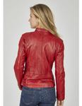 Кожаная куртка 7eleven Tany, красный - фото 3