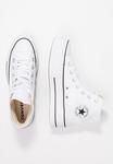 Высокие кроссовки Converse Chuck Taylor All Star Lift, белый / черный - фото 6