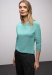 Топ Street One Long sleeved top, Grün/Mint - фото 2