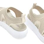 Сандалии с ремешками LASCANA, Beige - фото 5