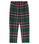 Брюки в клетку Il Gufo, Pine Green - фото 3