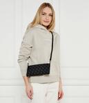 Сумка-клатч Calvin Klein Jeans текстильная с принтом, серый - фото 2