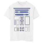 Футболка с рисунком «Звездные войны R2-D2» для мальчиков 8–20 лет Licensed Character - фото