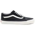 Обувь для скейтбординга Vans Old Skool унисекс, Black/True White - фото 4
