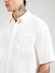 Рубашка на пуговицах Comfort fit WEEKDAY, White - фото 3