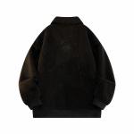 Бархатные жакеты унисекс с воротником-стойкой и утолщенным низом Disney, черный - фото